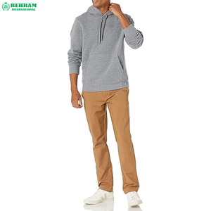 Sweat à capuche épais unisexe en molleton de coton French Terry, thermique et écologique, pour l'hiver et le streetwear, du fabricant professionnel - Product Image 4
