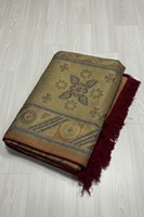 Adiva Polyester-Teppich Plüschweicher Samtteppich mit Puzzlemuster für Gewerbliche Nutzung Fleckresistent Moderner Hochflor-Teppich Maschinell Gefertigt