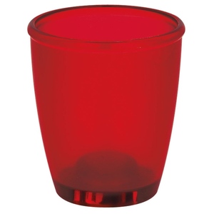 Collezione Spirella Toronto, Portaspazzolino 8,5 x 9,5 cm, Polistirolo, Rosso - Product Image 1