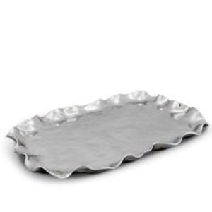 Elegante bandeja de servicio de acero inoxidable hecha a mano para proporcionar comodidad y belleza en las necesidades de servicio - Product Image 5