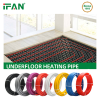 Tuyau PEX multicouche en aluminium IFAN 3/4 1/2" 20mm pour plomberie et chauffage au sol