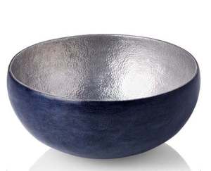 Cuenco de chapa de hierro fundido único, hermosa fiesta de boda y Hotel, cuenco decorativo de metal con acabado dorado, cuenco martillado para servir frutas - Product Image 2