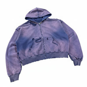 Sweats à capuche personnalisés pour hommes et femmes, polaire, pull-over, hiver, chaud, streetwear, style décontracté, manches longues, broderie de haute qualité, impression - Product Image 2