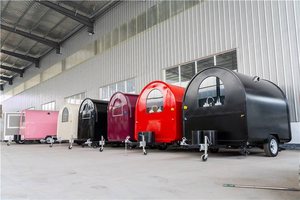 טיגון עמוק חשמלי באיכות הטובה ביותר משאיות מזון מהיר רחוב טריילר מזון נייד עם ציוד מטבח מלא למכירה בפלורידה