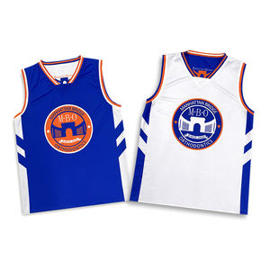 Camiseta de Baloncesto Reversible de Poliéster 100% de Alta Calidad al por Mayor, Personalizada, Cómoda, Estampada para Verano - Product Image 2