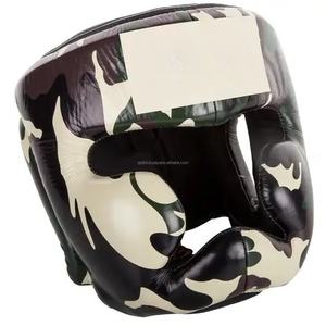 อุปกรณ์ป้องกันศีรษะสำหรับชกมวยอุปกรณ์ป้องกันศีรษะสำหรับชกมวยออกแบบมาอย่างมืออาชีพระบายอากาศได้ดี - Product Image 3