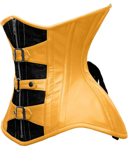 Top Trending Mejor diseño Corsé de cuero para mujer Tops Transpirable Ecológico Mejor precio Corsés de cuero para mujer Tops - Product Image 2