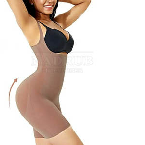Costume de mise en forme confortable conçu pour la taille, les hanches et l'abdomen Body Shaper invisible avec tissu sans couture et sensation respirante - Product Image 5