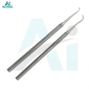 ALMAC-Ensemble de sondes dentaires professionnelles, 2 pièces, puissance manuelle, pointes pointues pour une inspection dentaire efficace, diagnostic et instruments chirurgicaux - Product Image 2