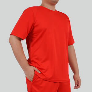 Camiseta de trabajo para hombre al por mayor 100% algodón informal de gran tamaño transpirable ecológico 220g ropa antiarrugas serigrafiada - Product Image 4