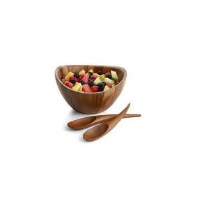 Wood Large Bowl with Lids Stackable Nesting Bowl Set for Cooking Baking <b>Meal</b> <b>Prep</b> Serving Wood Bowl at Low Price - Product Image 4