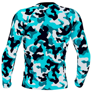 Camiseta de compresión para hombre, camiseta de manga larga negra, Camiseta larga informal transpirable de secado rápido para Fitness Skin - Product Image 6