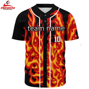 Camiseta de Béisbol Personalizada al por Mayor de Alta Calidad para Hombre - Product Image 6