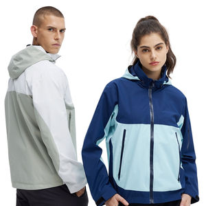 Veste imperméable coupe-vent à coque rigide pour homme avec logo personnalisé Qualité supérieure Légère Durable Veste de mode de plein air - Product Image 5