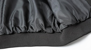 Blouson d'hiver pour homme en toile, col montant, léger, imperméable, coupe-vent, style décontracté et urbain - Product Image 5
