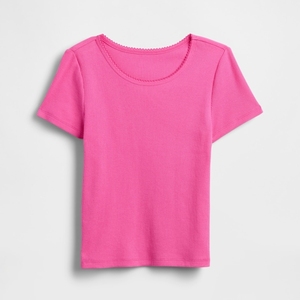 Camiseta para Niñas, Top de Algodón a la Moda, Ligera, Informal, Cómoda, Moderna, Estampada, Atuendo Juvenil - Product Image 5