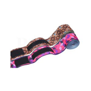 Muñequeras estampadas de nailon coloridas de alta calidad para entrenamiento de boxeo unisex - Product Image 5