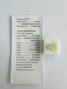 Excellent 100% naturel VS2 bonne coupe coussin coupe facettes perles de diamant en vrac pour bijoux faits à la main-vente en gros - Product Image 5