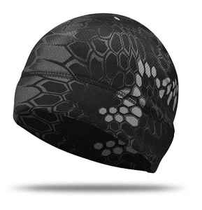 Bonnet de chasse camouflage chaud en polaire polaire coupe-vent avec broderie 3D numérique - Product Image 4