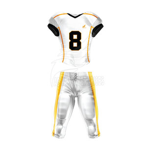 Uniforme de Fútbol Americano Personalizable XL de Alta Calidad en Poliéster, Cómodo, Duradero, de Secado Rápido, Estampado, Ropa Deportiva para Adultos - Product Image 1