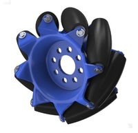 Rueda Mecanum de 3 pulgadas (izquierda) para robot STEM REV WCP FTC FRC