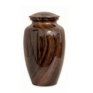 Vente en gros OEM Urne ronde en bois de style américain pour les cendres Nouvelle arrivée Vente en gros Vietnam Fournitures funéraires - Product Image 3
