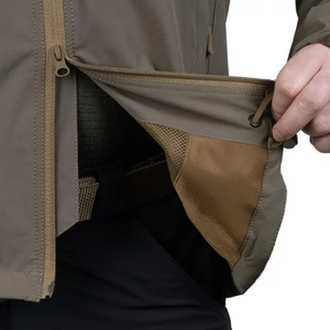 Veste coupe-vent à capuche pour homme (niveau 5) imperméable, coupe-vent, respirante, en spandex/nylon, fermeture éclair VENTUS - Product Image 4