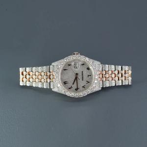 Montre personnalisée luxe diamant Moissanite HipHop Montres mécaniques en acier inoxydable glacées Montre pour homme tendance en argent sterling 925 - Product Image 3