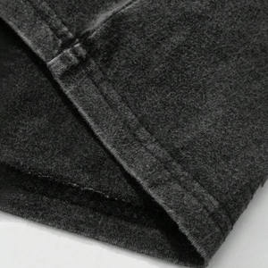 Ensemble d'été en jersey de coton délavé à l'acide, 220 GSM, fabrication OEM, fournisseur en gros personnalisé, production en vrac sous marque privée - Product Image 4