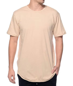 เสื้อยืดผู้ชายผ้าฝ้ายน้ำหนักมากและขนาดใหญ่สำหรับพิมพ์โลโก้สีทึบและเสื้อยืดผู้ชายทรงหลวม - Product Image 1