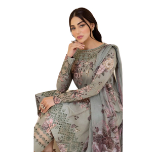Nouveau Style femmes robe 100% lin Floral solide motif dentelle bouton fermeture éclair Machine broderie décorations robe lavable - Product Image 3