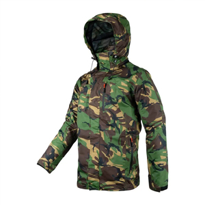 Extérieur personnalisé imperméable coupe-vent Sport Fitness Gym manteau d'entraînement sans couture Softshell à capuche véritable Camouflage uniforme tactique - Product Image 5