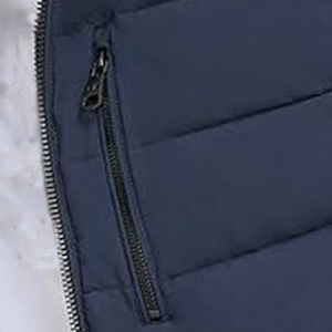 Chaqueta de Burbuja Ligera y Plegable de Lona para Hombre con Cuello Alto - Product Image 6