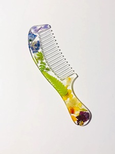 หวีเรซิ่นมืออาชีพสำหรับช่างตัดผม ใช้สำหรับจัดแต่งทรงผมในร้านเสริมสวย วัสดุเรซิ่นคุณภาพสูง - Product Image 3