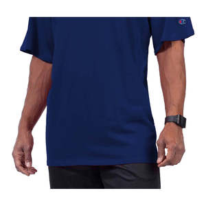 เสื้อยืด Champion ผู้ชายไซส์ใหญ่พิเศษ สีน้ำเงิน ผ้าฝ้ายออร์แกนิค 100% เนื้อผ้าเจอร์ซีย์หนาพิเศษ ทรงโอเวอร์ไซส์ ไซส์ XXX-Large - Product Image 3