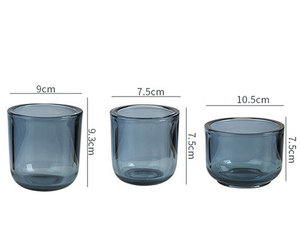 Pot à bougie en onyx transparent de style européen fait à la main avec couvercle blanc logo personnalisé Pcs Gard pour la décoration de la maison - Product Image 2