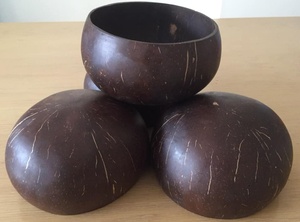 Export Standard with Laser Engraved Coconut Shell Bowl Provide in Large Quantity - Product Image 3
