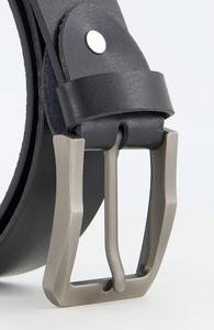 Ceintures Personnalisées en Gros OEM de Haute Qualité pour Hommes, Ceintures de Luxe avec Logo Personnalisé en Cuir Véritable et Boucle à Ardillon de Bonne Qualité 2026 - Product Image 2