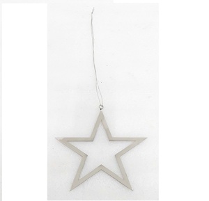 Adorno Colgante de Estrella Metálica Brillante, Estrella Decorativa Geométrica 3D con Cuerda para Decoración de Fiestas, Bodas y Eventos - Product Image 6