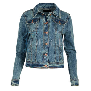 Vente en gros de vestes jeans pour femmes du fabricant pakistanais 100% coton tricoté de haute qualité, écologique et respirant Service OEM - Product Image 1