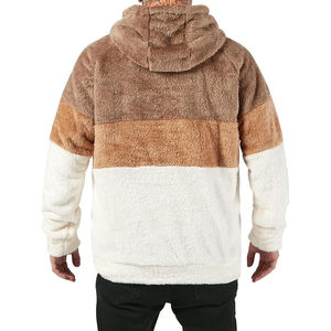 Sudadera con Capucha de Felpa Gruesa y Cálida para Hombre, con Bolsillo Personalizado, Estilo Sherpa, para Invierno - Product Image 2