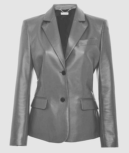 Chaqueta de piel de oveja auténtica personalizada para mujer, último diseño sostenible de Parka de invierno, transpirable, estilo de verano a la moda, sólida - Product Image 4