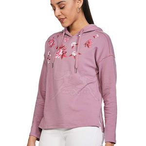 Pull à capuche décontracté avec intérieur brossé et ourlets côtelés pour un confort quotidien Pull à capuche tendance avec design Street Style - Product Image 3