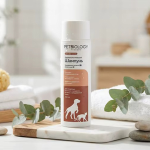 Champú Premium de Avena y Alantoína para Perros y Gatos – Terapia PetBiology, 250ml - Product Image 1