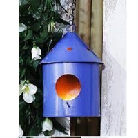 Fourniture d'usine Motif solide Cages à oiseaux en métal Couleur rouge Enduit Hôtel Jardin Décoration Pet Carriers dans divers Types