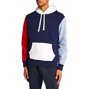 Pull à capuche décontracté pour hommes 100% coton polyester polaire avec logo personnalisé sweat à capuche d'hiver pulls à capuche thermiques - Product Image 2