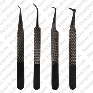 Professionnel 2025 nouveau Style haute qualité réutilisable extension de cils pince à épiler ensemble fait à la main vente en ligne - Product Image 2