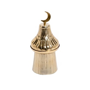 Cuenco de Metal de forma redondeada para servir alimentos para el hogar, Hotel, decoración de mesa, uso chapado en oro, cuenco para servir frutas y dulces - Product Image 3