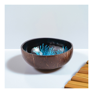 Handmade Handicraft <b>Lacquerware</b> Coconut Bowls Folk Art Eco-Friendly Durable Home Decor Holiday Gift VietnamCrafts TL2002 - Product Image 1