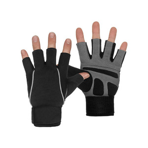 Gants de motocross rembourrés en gel de haute qualité avec logo personnalisé pour hommes et femmes, gants de cyclisme avec sublimation pour demi-doigts complets - Product Image 6